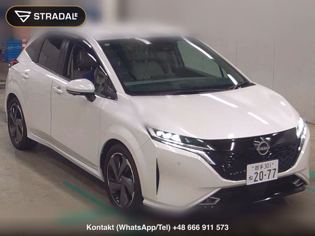NISSAN AURA 4WD G FOUR LEATHER EDITION 2022, aukcja z Japonii, zdjęcie 1