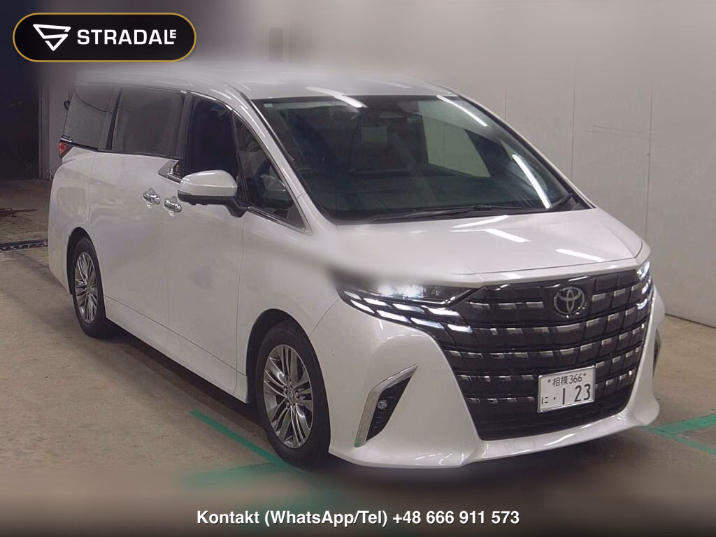 TOYOTA ALPHARD Z 2024, aukcja z Japonii, zdjęcie 1
