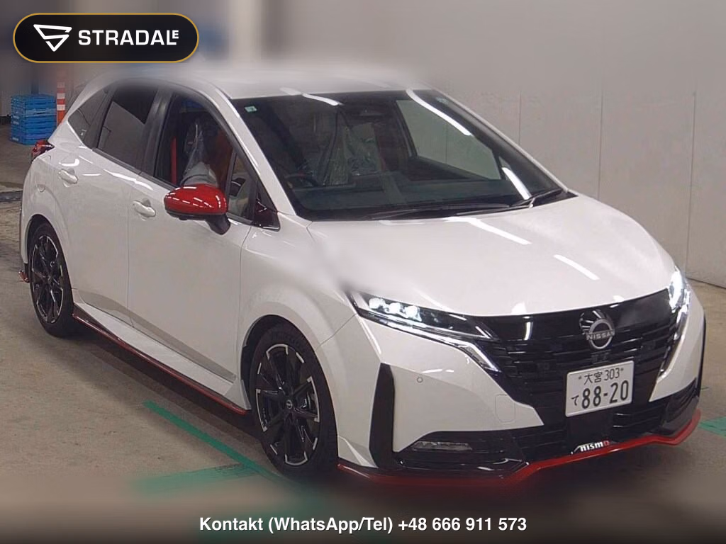 NISSAN AURA NISMO 2026, aukcja z Japonii, zdjęcie 1