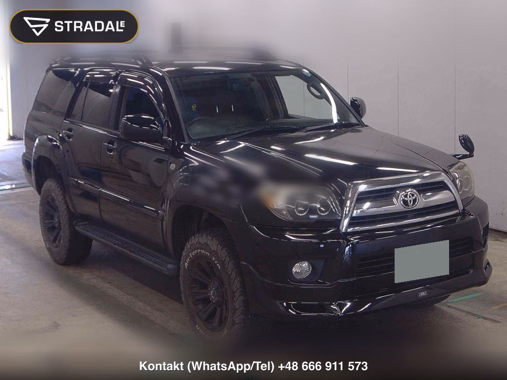 TOYOTA HILUX SURF 5D 4WD SSR-X LIMITED 60TH SPECIAL ED 2007, aukcja z Japonii, zdjęcie 1