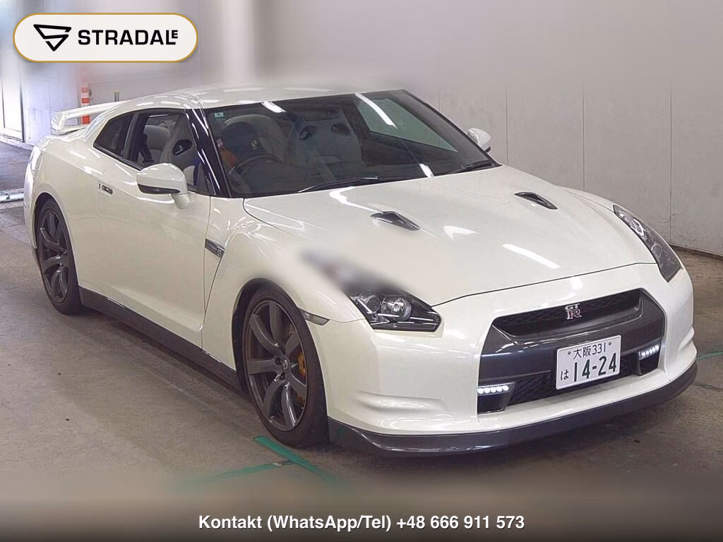 NISSAN GT-R 4WD PREMIUM EDITION 2008, aukcja z Japonii, zdjęcie 1