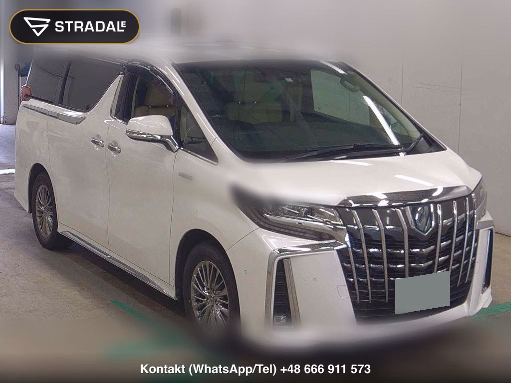 TOYOTA ALPHARD HYBRID 4WD EXECUTIVE LOUNGE S 2020, aukcja z Japonii, zdjęcie 1