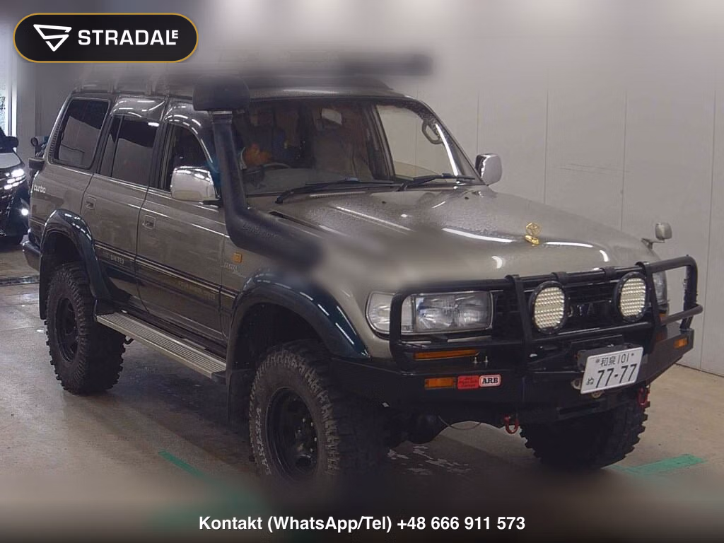 TOYOTA LAND CRUISER 80 4WD VX LIMITED MEMORIAL PACKAGE 1994, aukcja z Japonii, zdjęcie 1