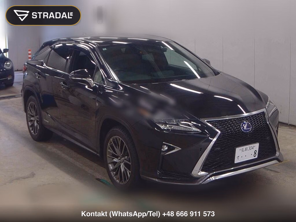 LEXUS RX 4WD RX450H F SPORT 2016, aukcja z Japonii, zdjęcie 1