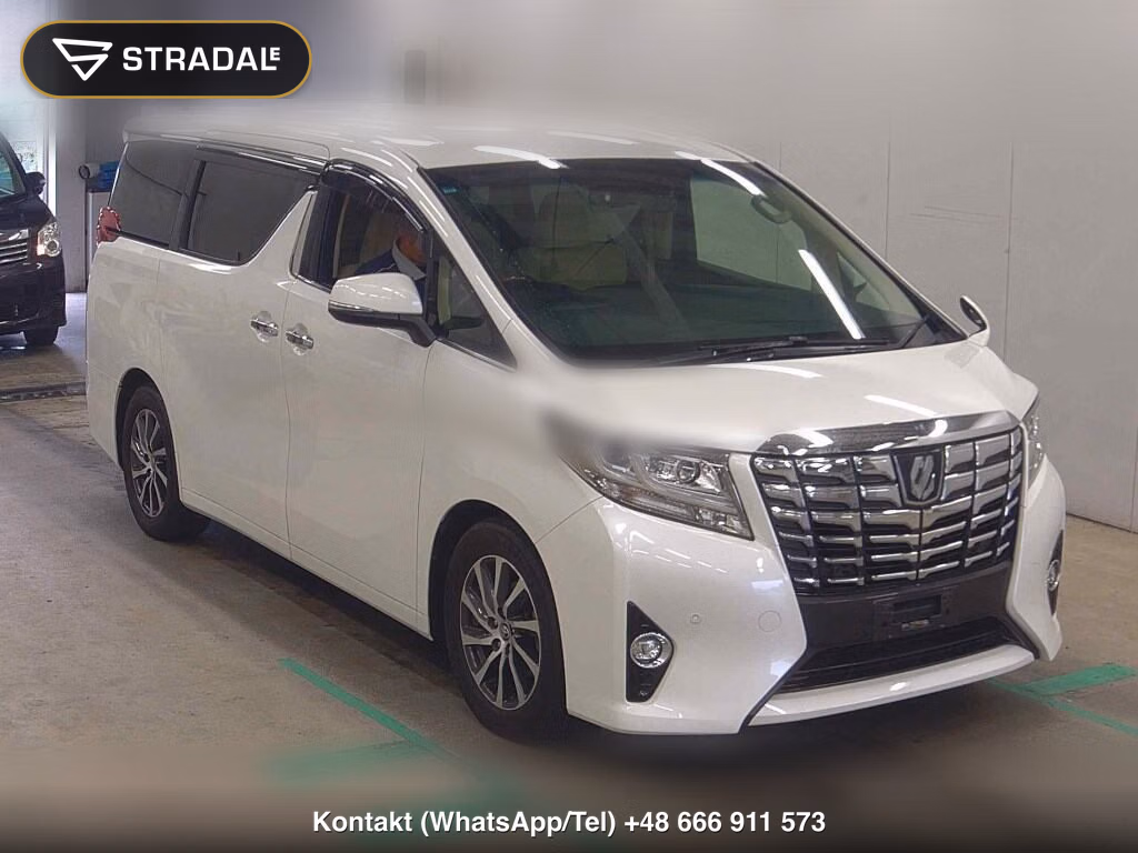 TOYOTA ALPHARD 2.5G 2017, aukcja z Japonii, zdjęcie 1