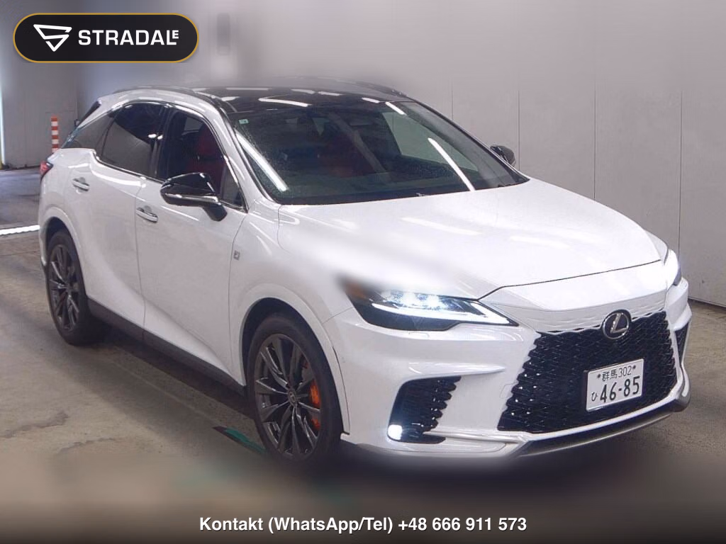 LEXUS RX 4WD F SPORT 2026, aukcja z Japonii, zdjęcie 1