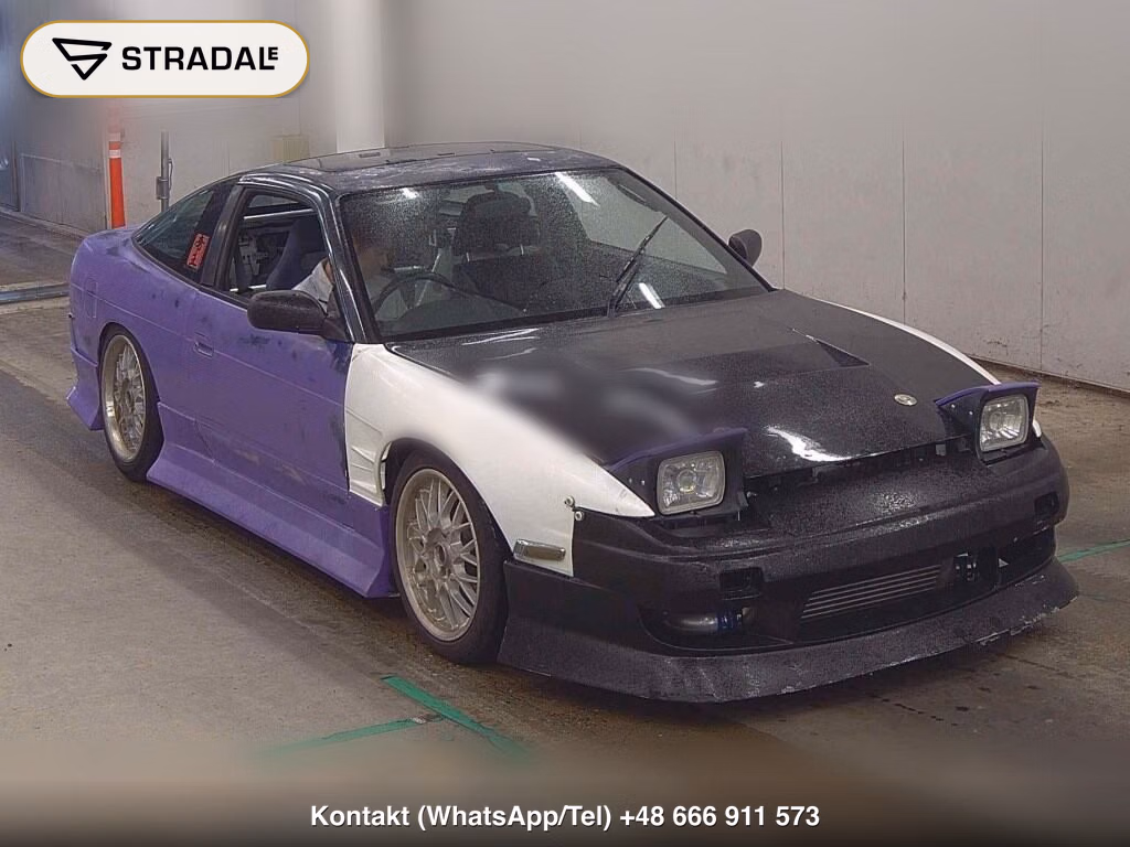 NISSAN 180SX TYPE X 1995, aukcja z Japonii, zdjęcie 1