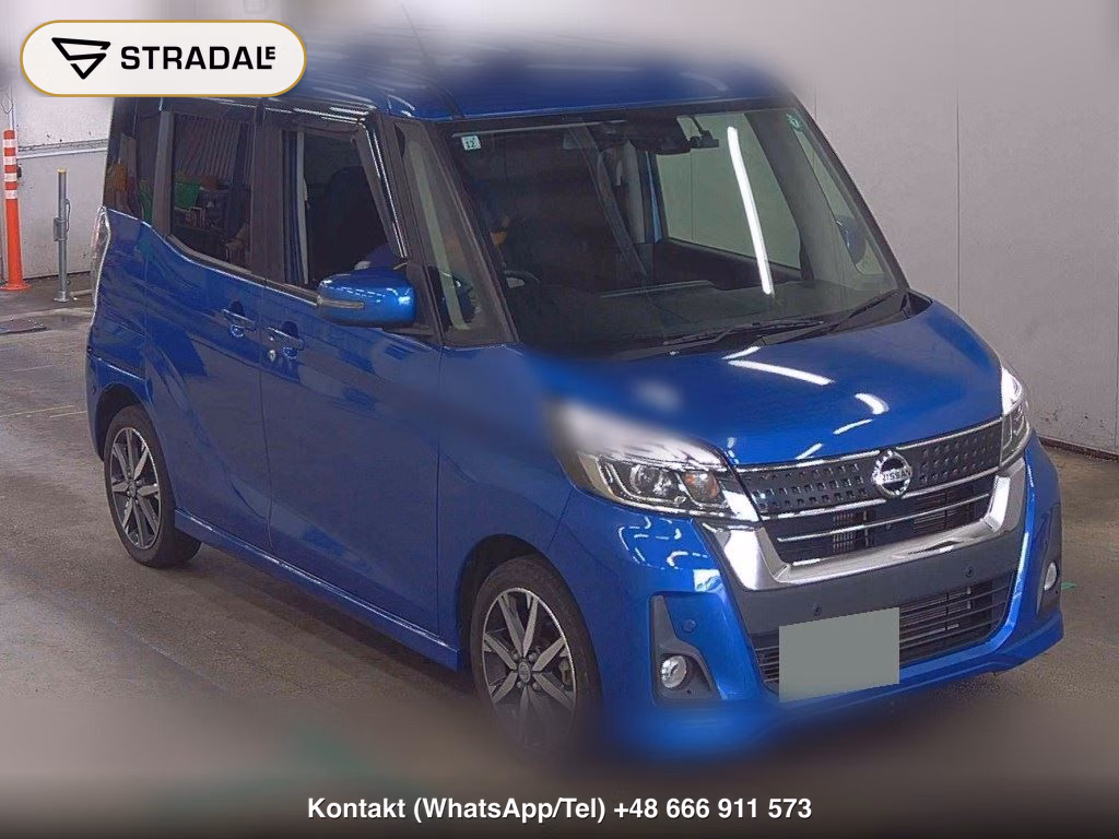 NISSAN DAYZ ROOX HIGHWAY STAR G TURBO 2019, aukcja z Japonii, zdjęcie 1