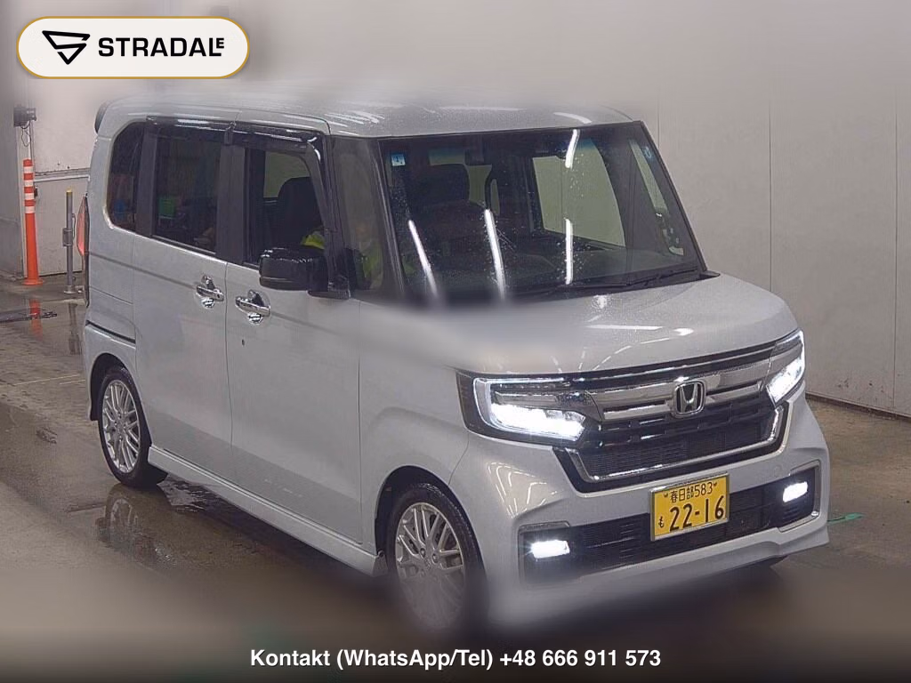 HONDA N-BOX CUSTOM EX・TURBO 2022, aukcja z Japonii, zdjęcie 1