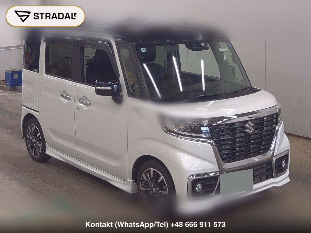 SUZUKI SPACIA CUSTOM HYBRID XS TURBO 2019, aukcja z Japonii, zdjęcie 1