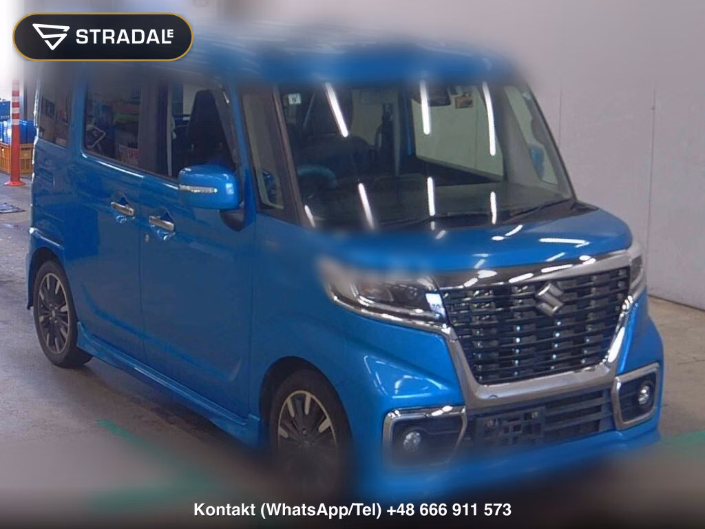 SUZUKI SPACIA CUSTOM HYBRID XS 2019, aukcja z Japonii, zdjęcie 1