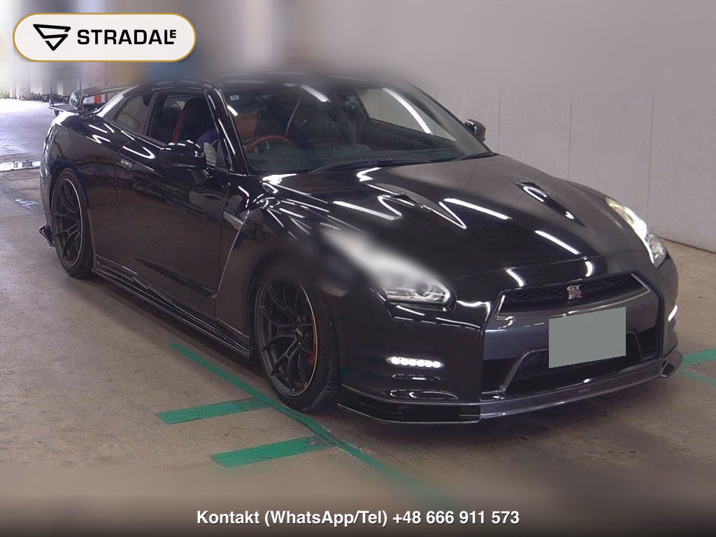 NISSAN GT-R 4WD BLACK EDITION 2014, aukcja z Japonii, zdjęcie 1