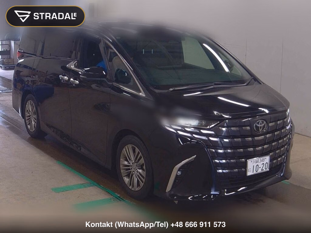TOYOTA ALPHARD Z 2025, aukcja z Japonii, zdjęcie 1