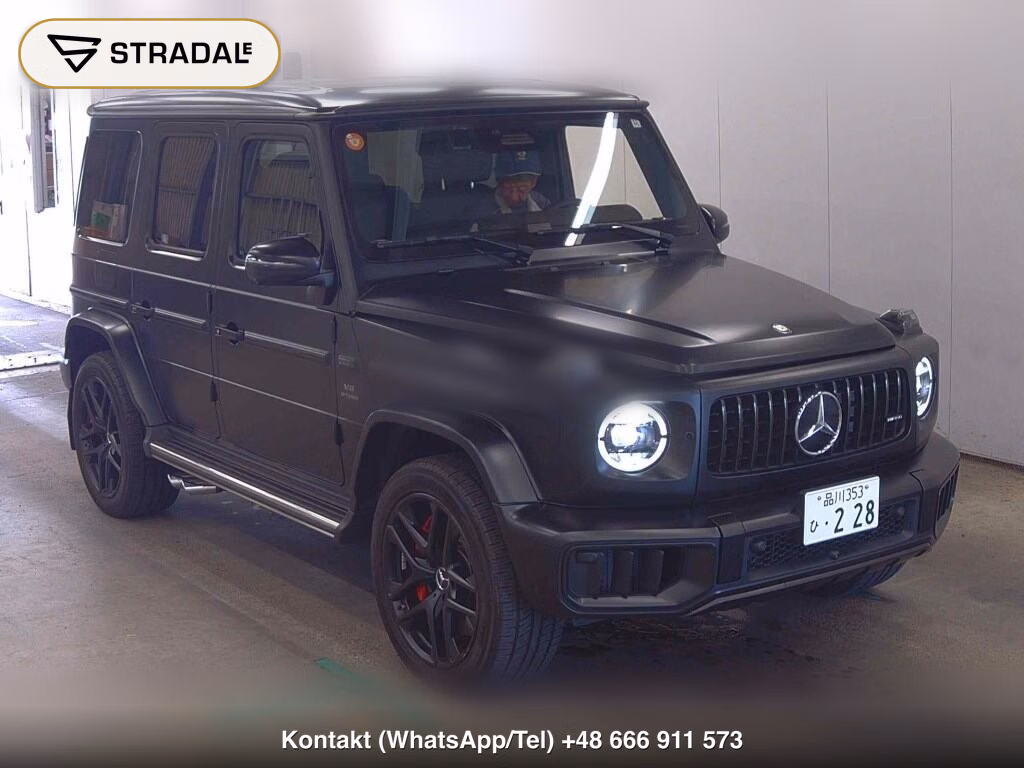 MERCEDES AMG G-CLASS 4WD G63 LAUNCH EDITION 2024, aukcja z Japonii, zdjęcie 1