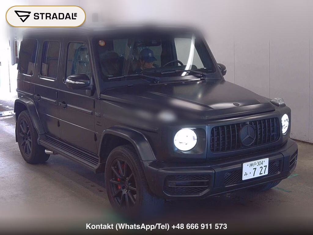 MERCEDES AMG G-CLASS 4WD G63 2018, aukcja z Japonii, zdjęcie 1