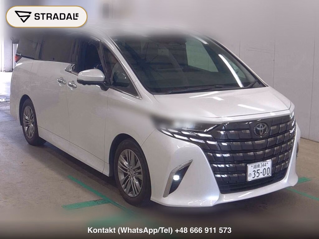 TOYOTA ALPHARD Z 2024, aukcja z Japonii, zdjęcie 1