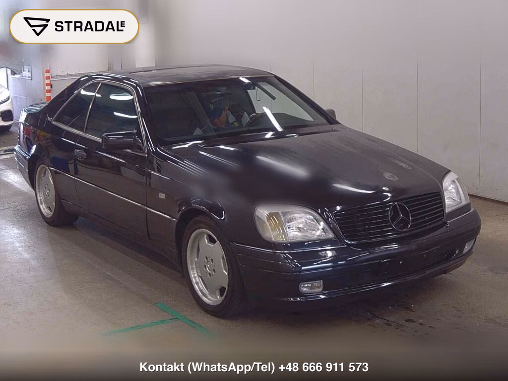 AMG S-CLASS CP S600C 6.0 1996, aukcja z Japonii, zdjęcie 1