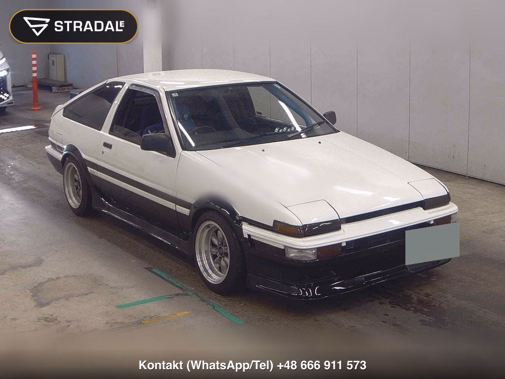 TOYOTA SPRINTER TRUENO 3D GT APEX 1987, aukcja z Japonii, zdjęcie 1