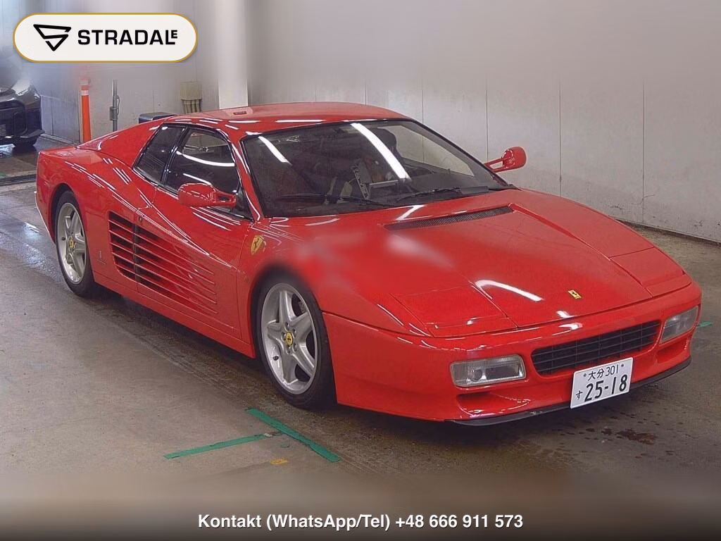 FERRARI 512TR 1992, aukcja z Japonii, zdjęcie 1
