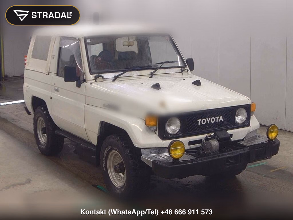 TOYOTA LAND CRUISER 70 3D 4WD 1986, aukcja z Japonii, zdjęcie 1