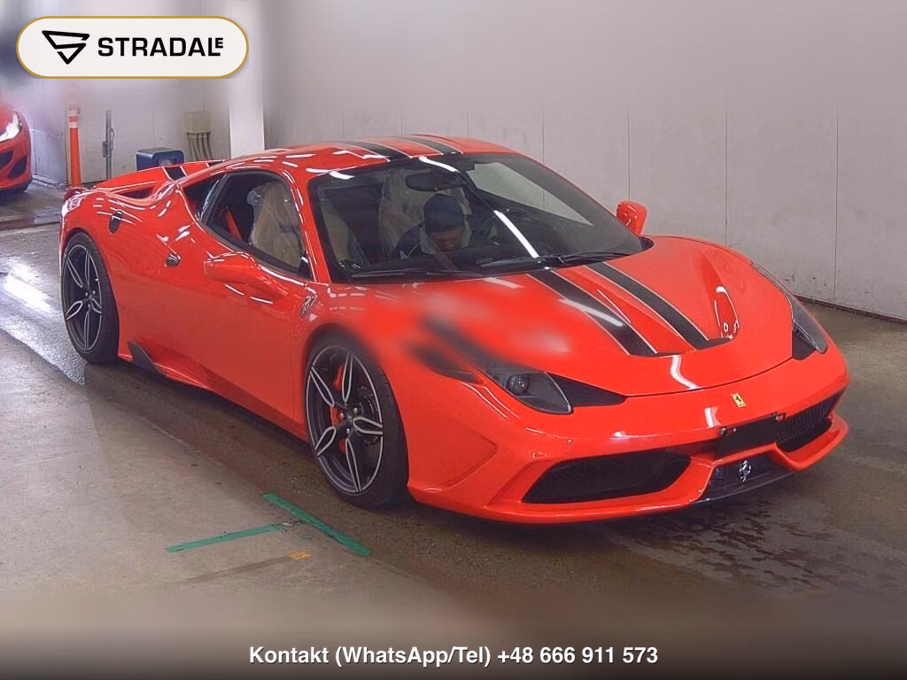 FERRARI 458 SPECIALE BASE GRADE 2014, aukcja z Japonii, zdjęcie 1