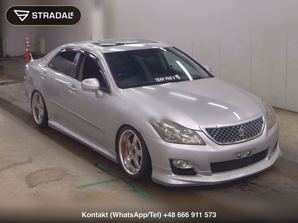 TOYOTA CROWN 4D ATHLETE 2008, aukcja z Japonii, zdjęcie 1