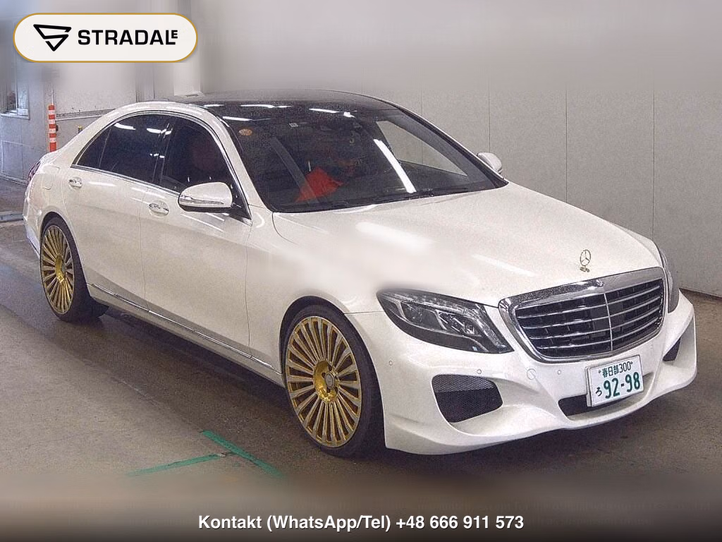 MERCEDES BENZ S-CLASS 4D S550 LONG 2013, aukcja z Japonii, zdjęcie 1