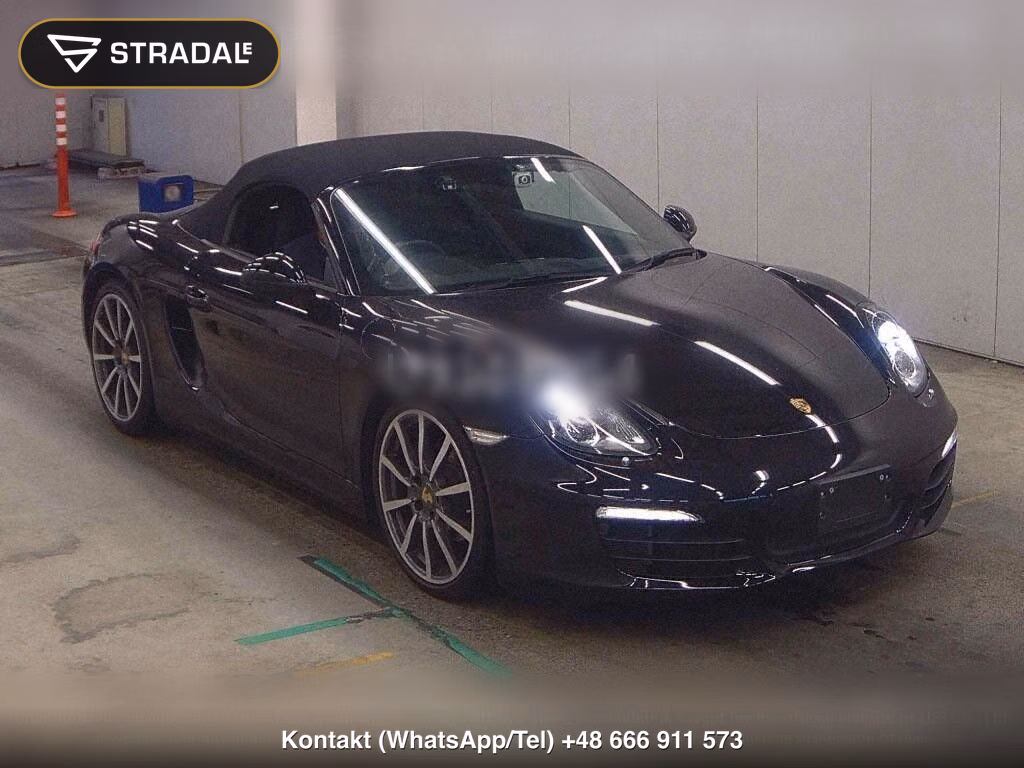 PORSCHE BOXSTER BOXSTER BLACK EDITION 2016, aukcja z Japonii, zdjęcie 1