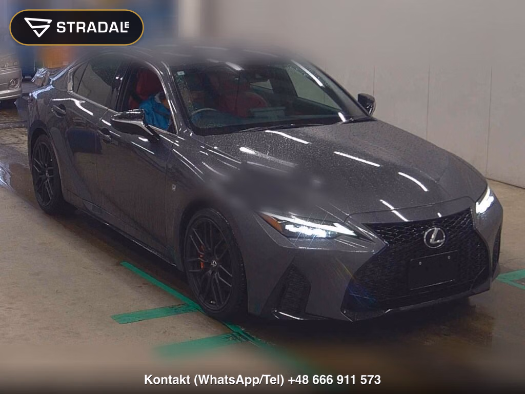 LEXUS IS 4D IS300 F SPORT MODE BLACK 2021, aukcja z Japonii, zdjęcie 1