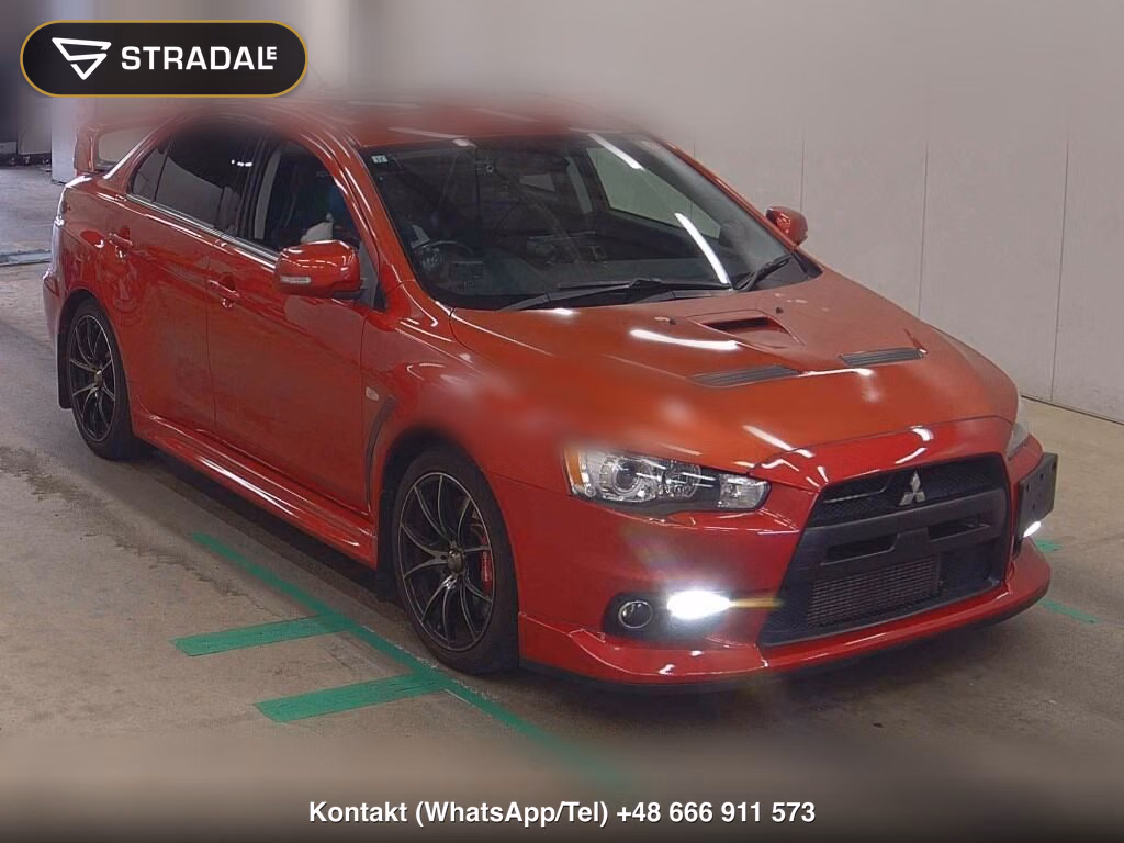 MITSUBISHI LANCER 4D 4WD GSR EVOLUTION Ⅹ 2011, aukcja z Japonii, zdjęcie 1