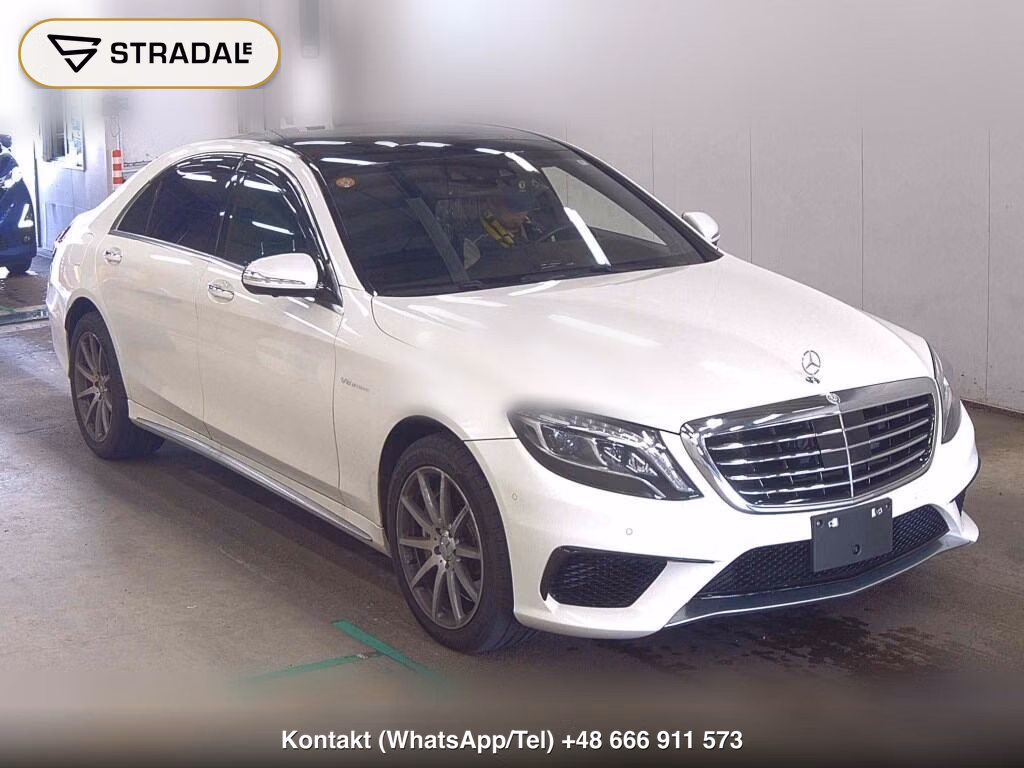 MERCEDES AMG S-CLASS 4D 4WD S63 4MATIC LONG 2014, aukcja z Japonii, zdjęcie 1