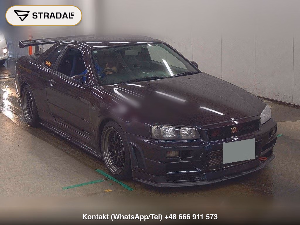 NISSAN SKYLINE CP 4WD GT-R V･SPEC MIDNIGHT PURPLE Ⅱ 1999, aukcja z Japonii, zdjęcie 1