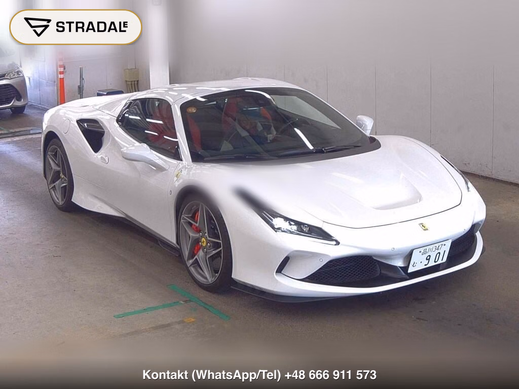 FERRARI F8 SPIDER BASE GRADE 2021, aukcja z Japonii, zdjęcie 1