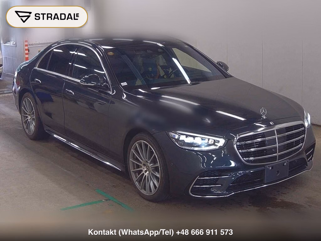 MERCEDES BENZ S-CLASS 4D 4WD S500 4MATIC AMG LINE 2022, aukcja z Japonii, zdjęcie 1