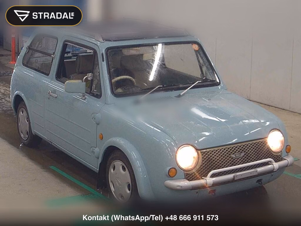NISSAN PAO 1989, aukcja z Japonii, zdjęcie 1
