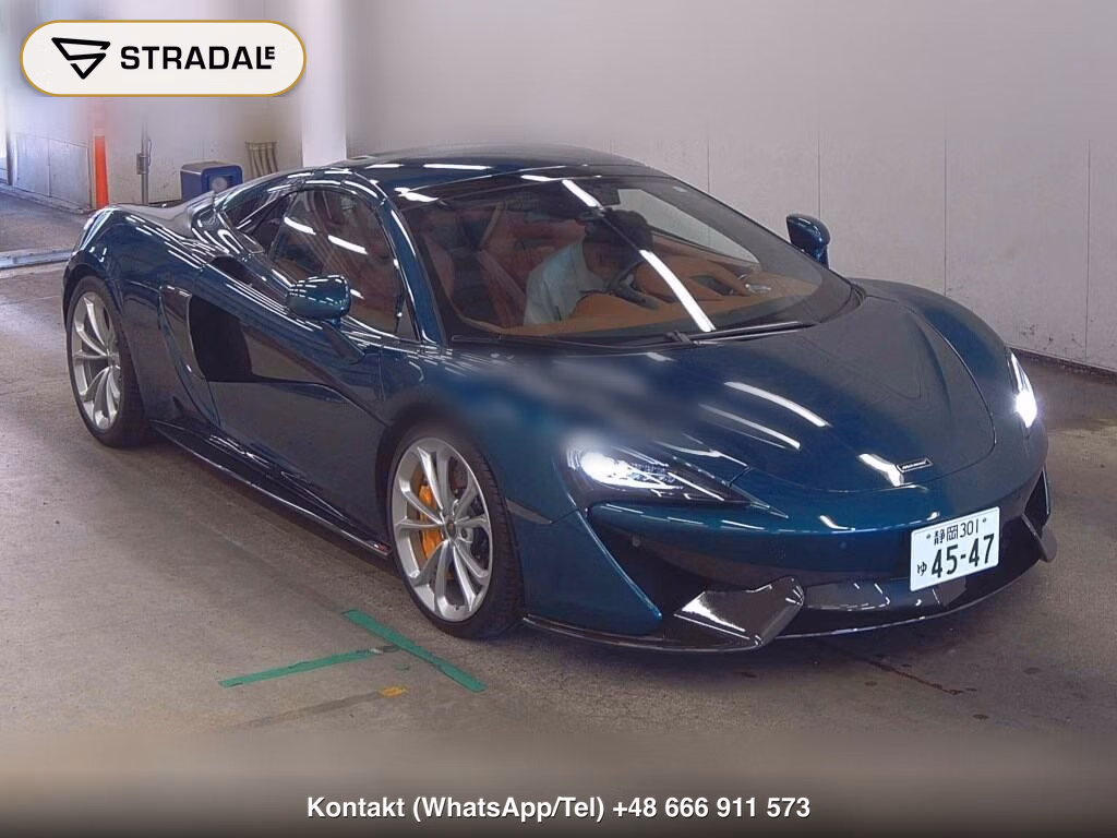 MCLAREN 570S SPIDER 2018, aukcja z Japonii, zdjęcie 1