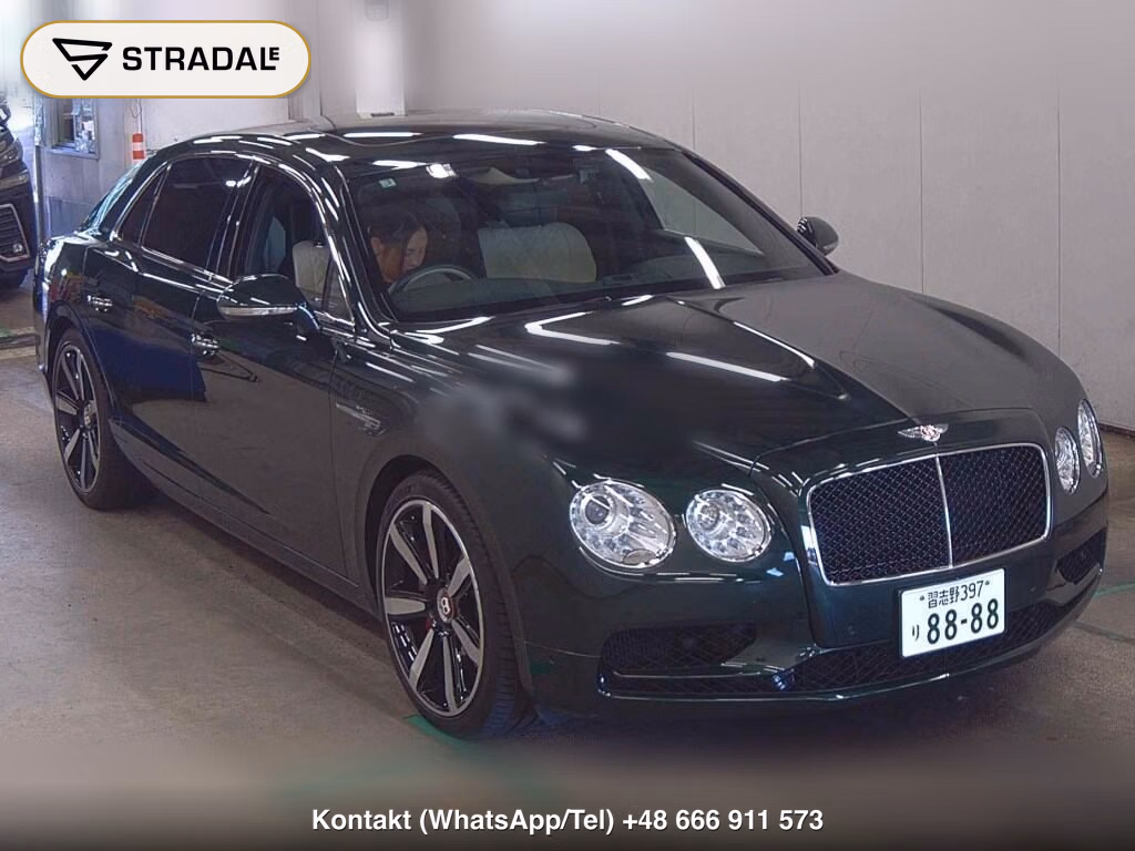 BENTLEY FLYING SPUR 4WD V8 S 2017, aukcja z Japonii, zdjęcie 1