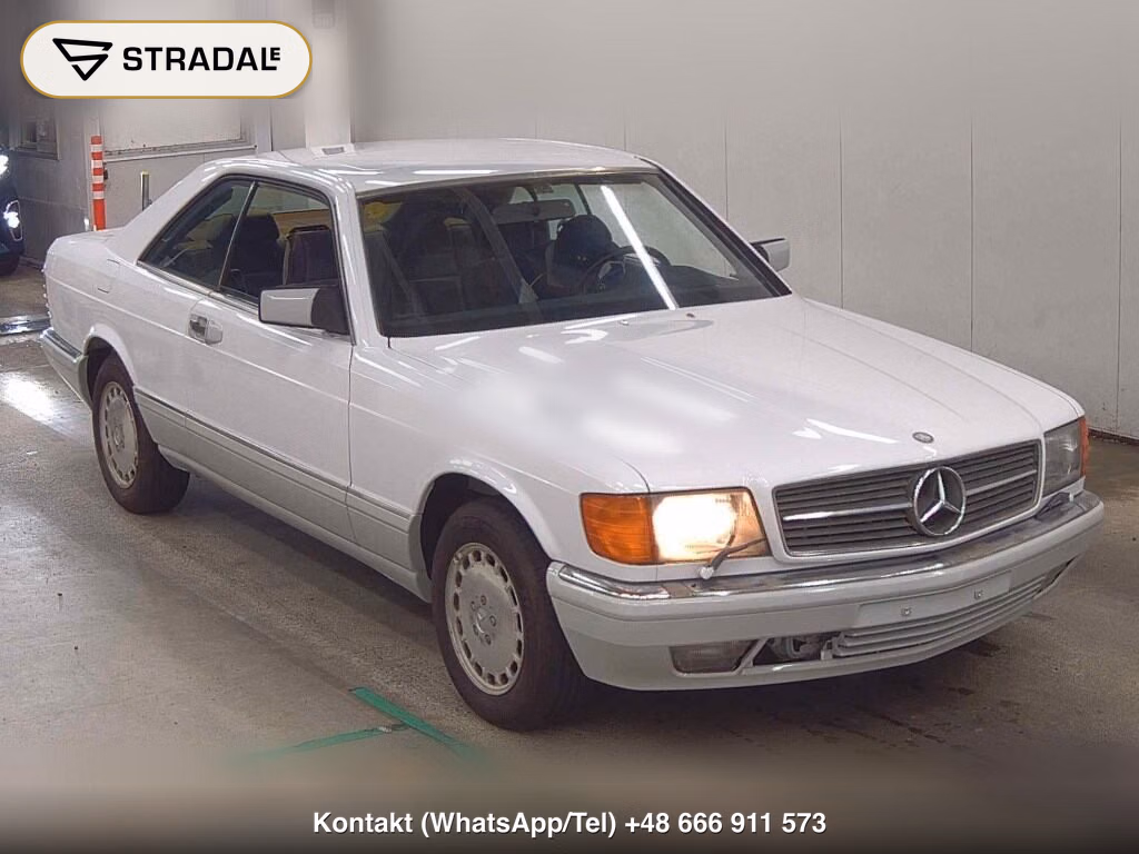 MERCEDES BENZ S-CLASS CP 560SEC 1989, aukcja z Japonii, zdjęcie 1