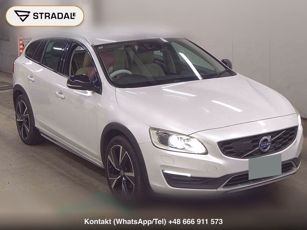 VOLVO V60 4WD CROSS COUNTRY T5 AWD SE 2017, aukcja z Japonii, zdjęcie 1