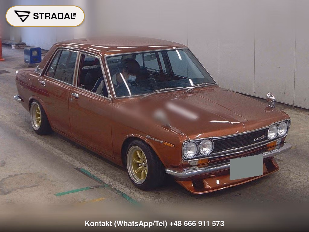 NISSAN BLUEBIRD 4D 1971, aukcja z Japonii, zdjęcie 1