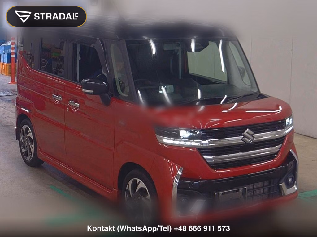 SUZUKI SPACIA CUSTOM 4WD HYBRID XS TURBO 2024, aukcja z Japonii, zdjęcie 1