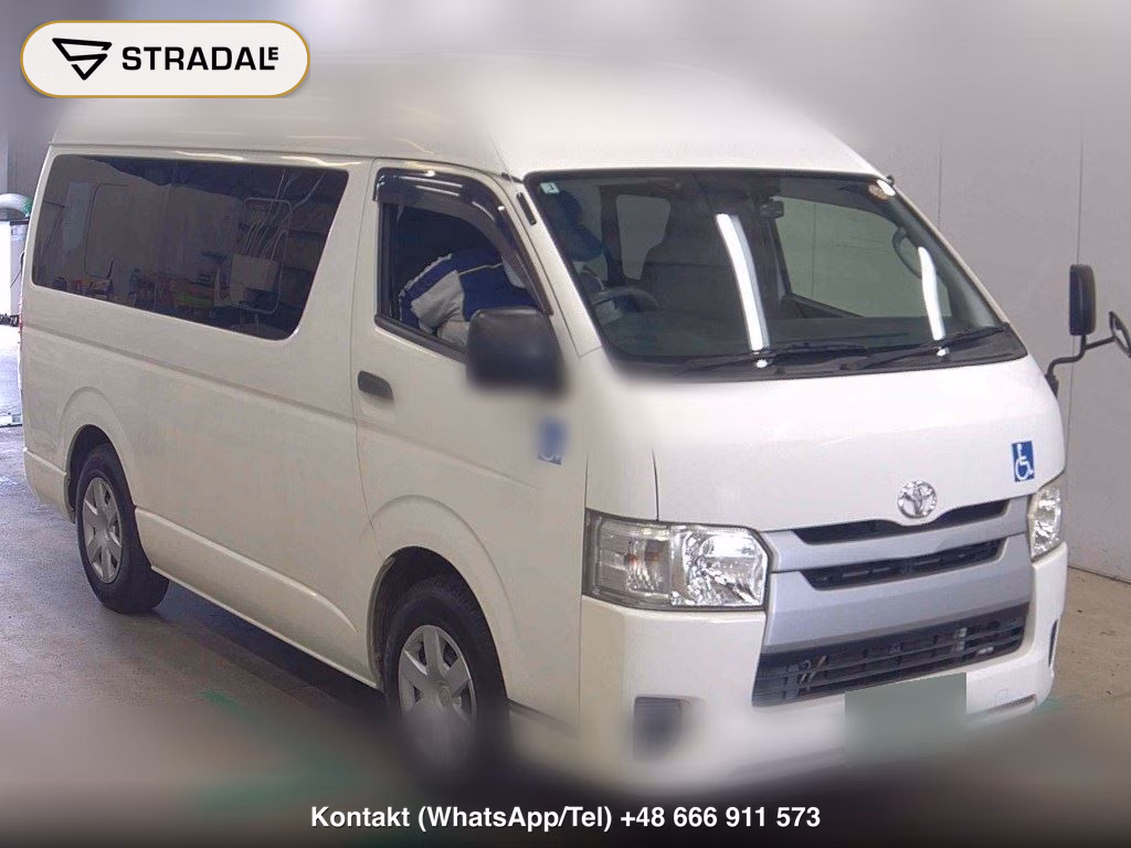 TOYOTA HIACE VAN 4D WELCAB 2016, aukcja z Japonii, zdjęcie 1