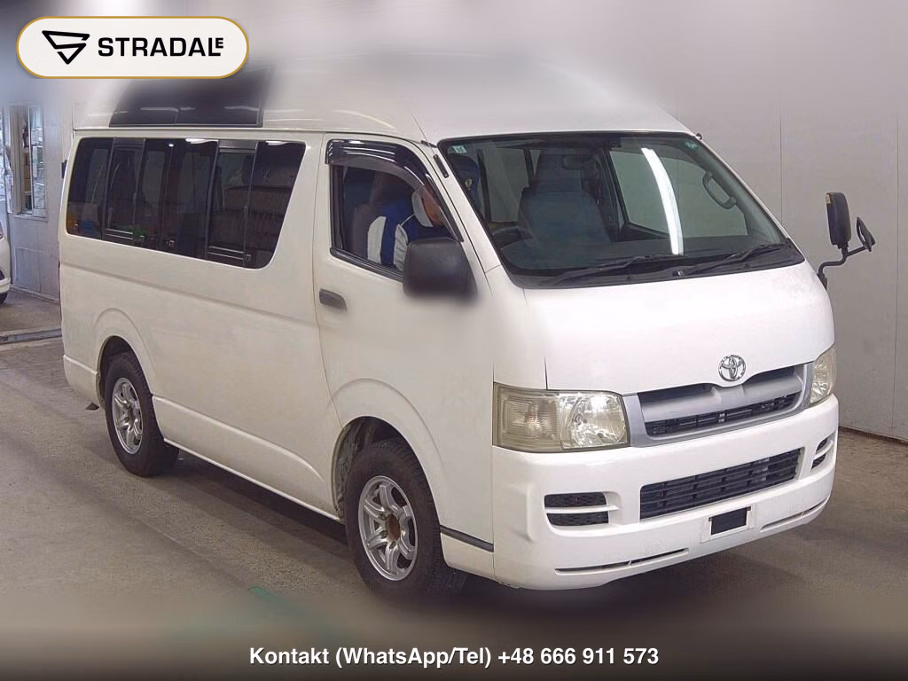 TOYOTA REGIUS ACE VAN 4D WELCAB WELFARE 2006, aukcja z Japonii, zdjęcie 1