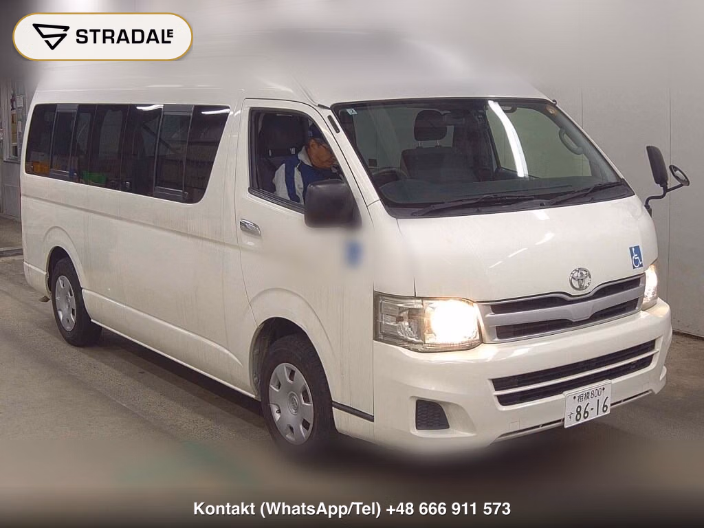 TOYOTA HIACE COMMUTER 4D OTHERS 2014, aukcja z Japonii, zdjęcie 1