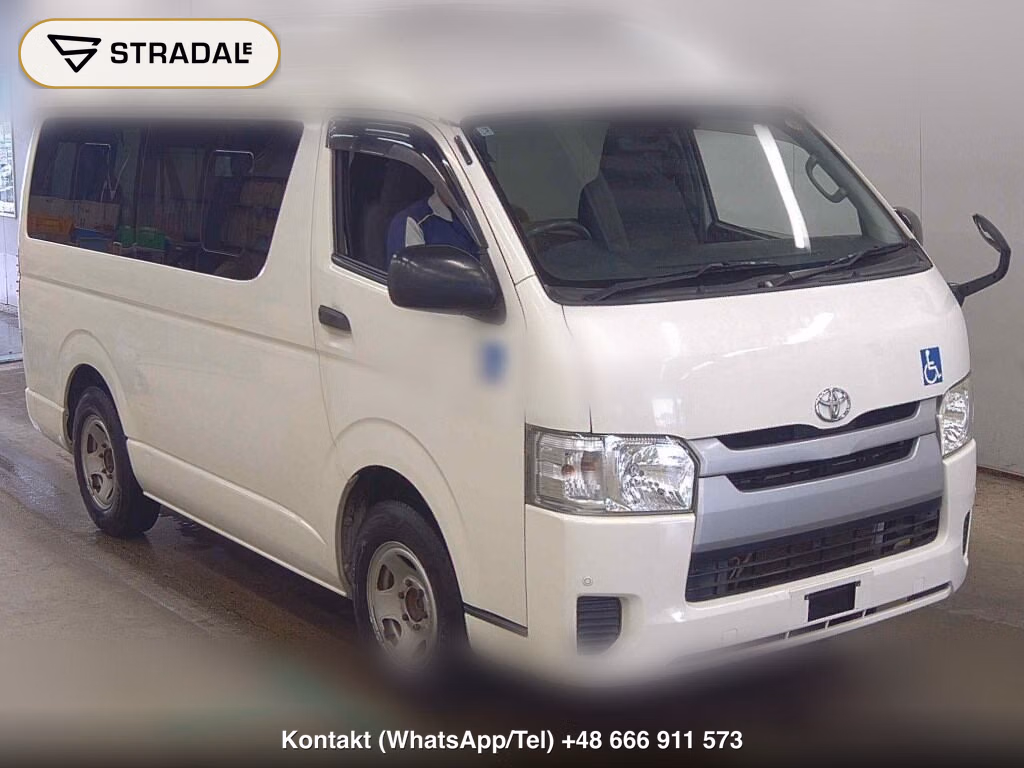 TOYOTA HIACE VAN 4D WELCAB 2016, aukcja z Japonii, zdjęcie 1