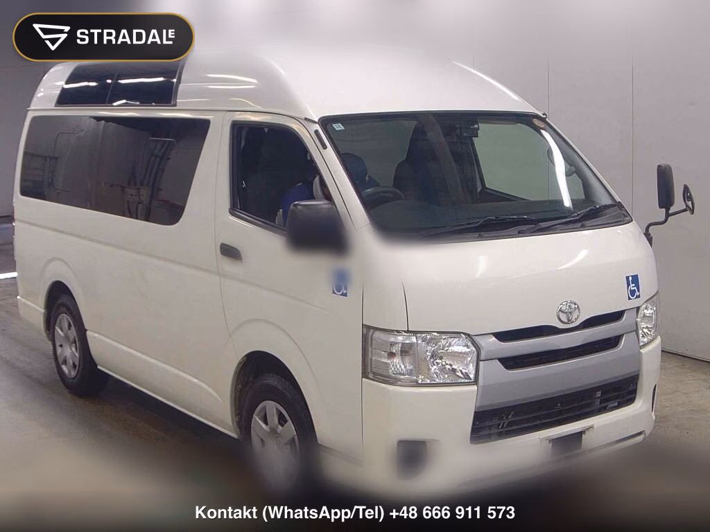 TOYOTA HIACE VAN 4D WELCAB 2015, aukcja z Japonii, zdjęcie 1