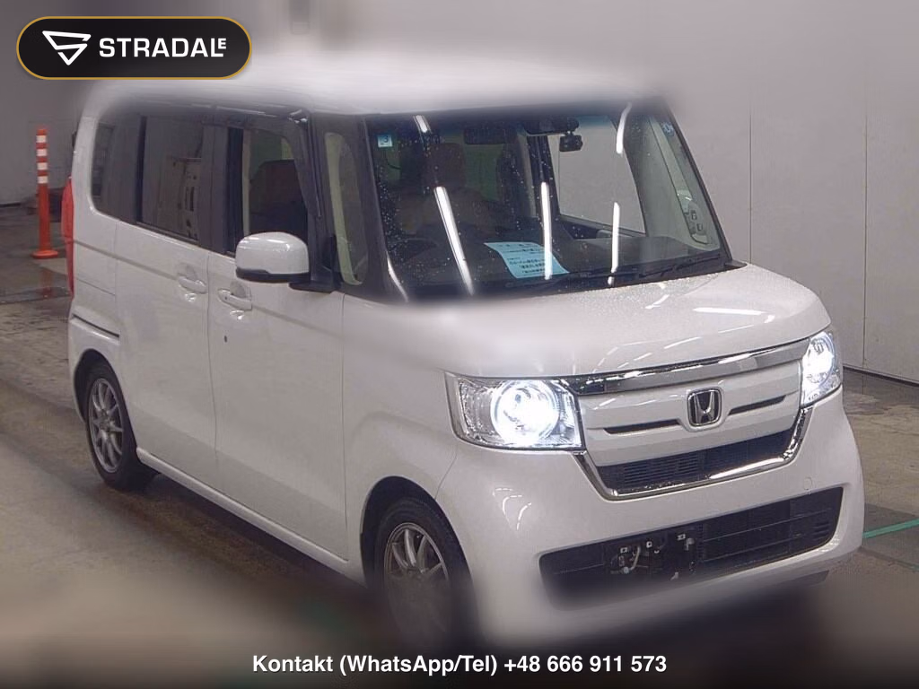 HONDA N-BOX G･SLOPE L TURBO HONDA SENSING 2019, aukcja z Japonii, zdjęcie 1