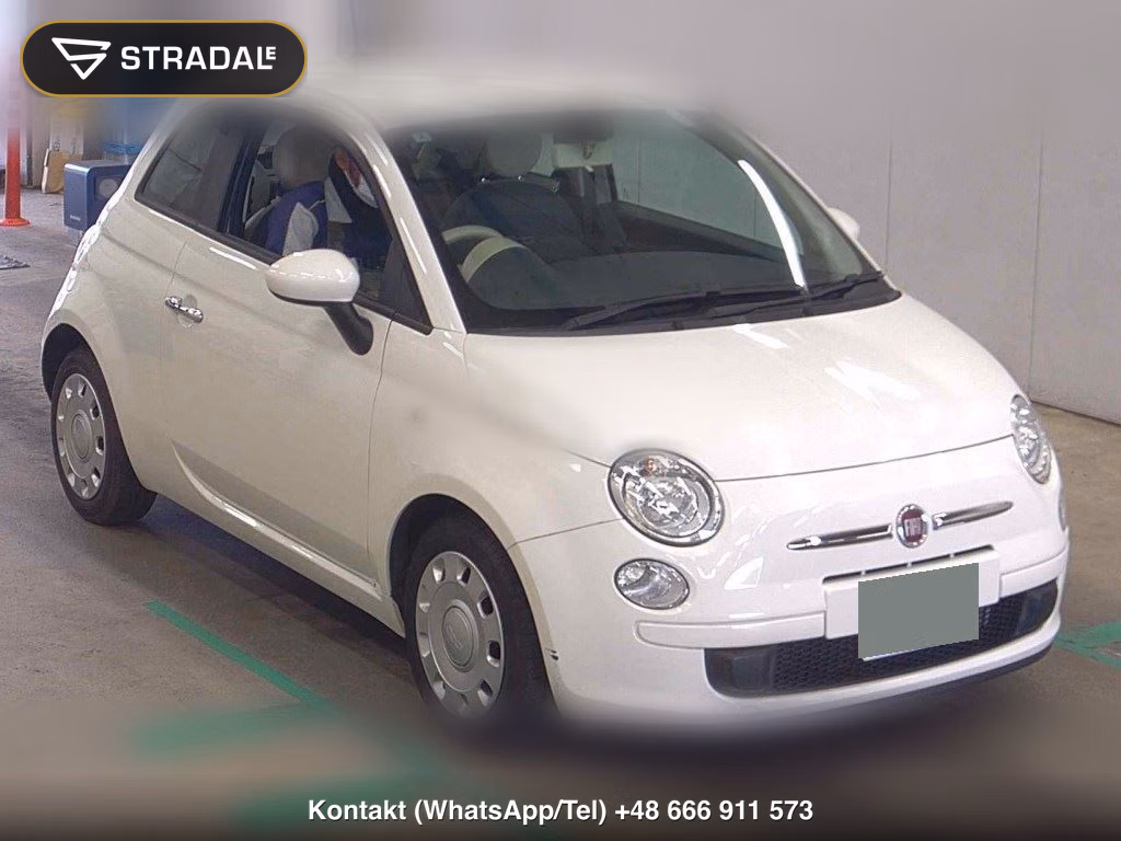 FIAT 500 1.2 POP 2015, aukcja z Japonii, zdjęcie 1