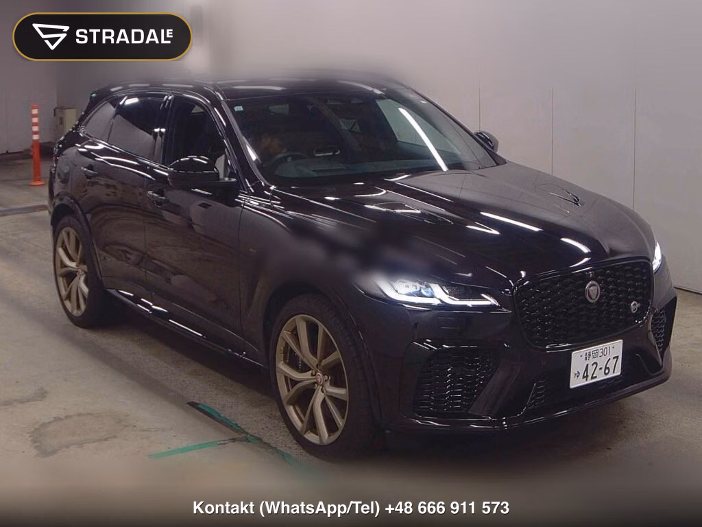 JAGUAR F-PACE 4WD SVR EDITION 1998 2023, aukcja z Japonii, zdjęcie 1