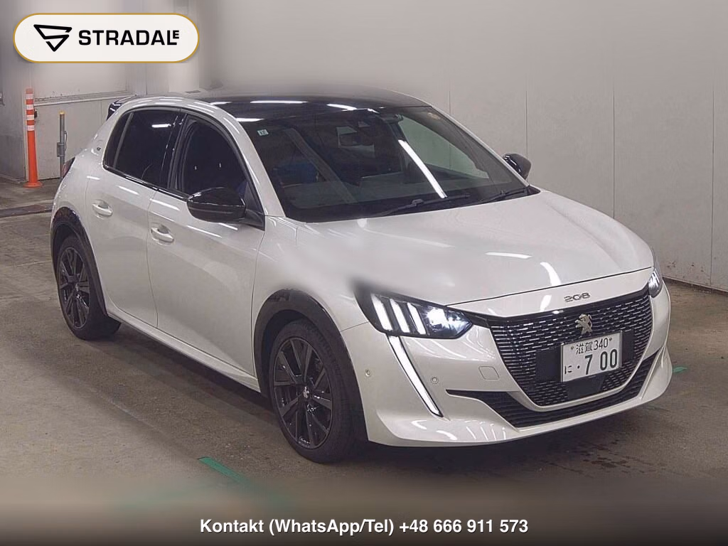 PEUGEOT 208 5D GT 2021, aukcja z Japonii, zdjęcie 1